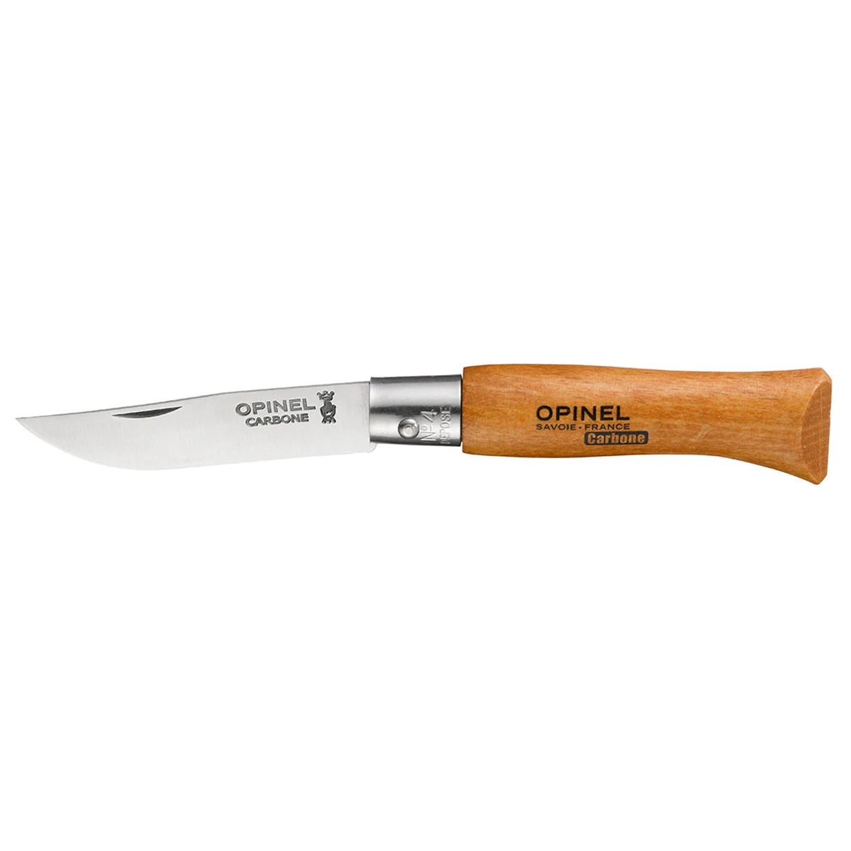 Navaja Opinel Nº4 Acero al carbono Madera de haya 5 cm