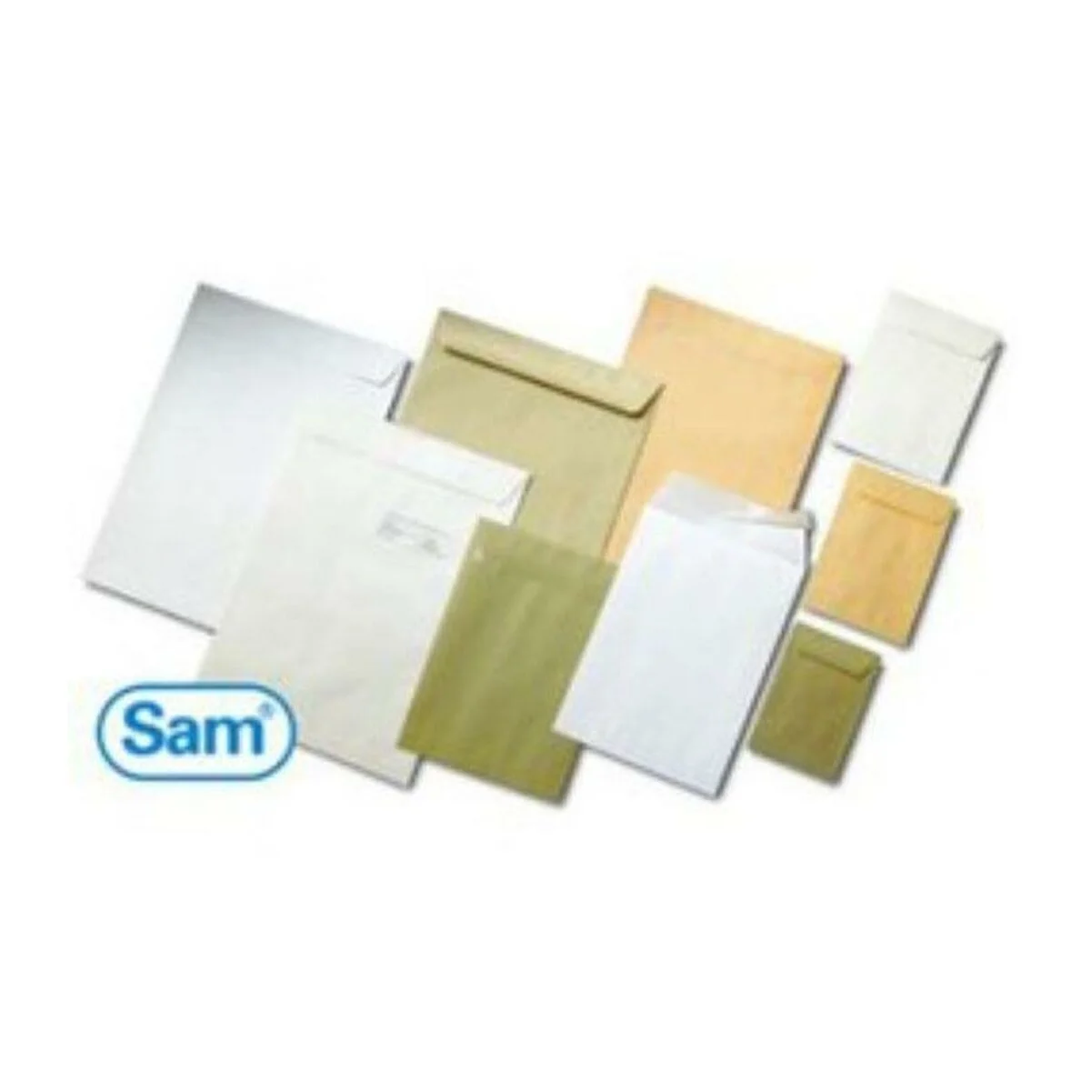 Sobre Sam A-18495 Blanco Autoadhesivo 90 g/m²