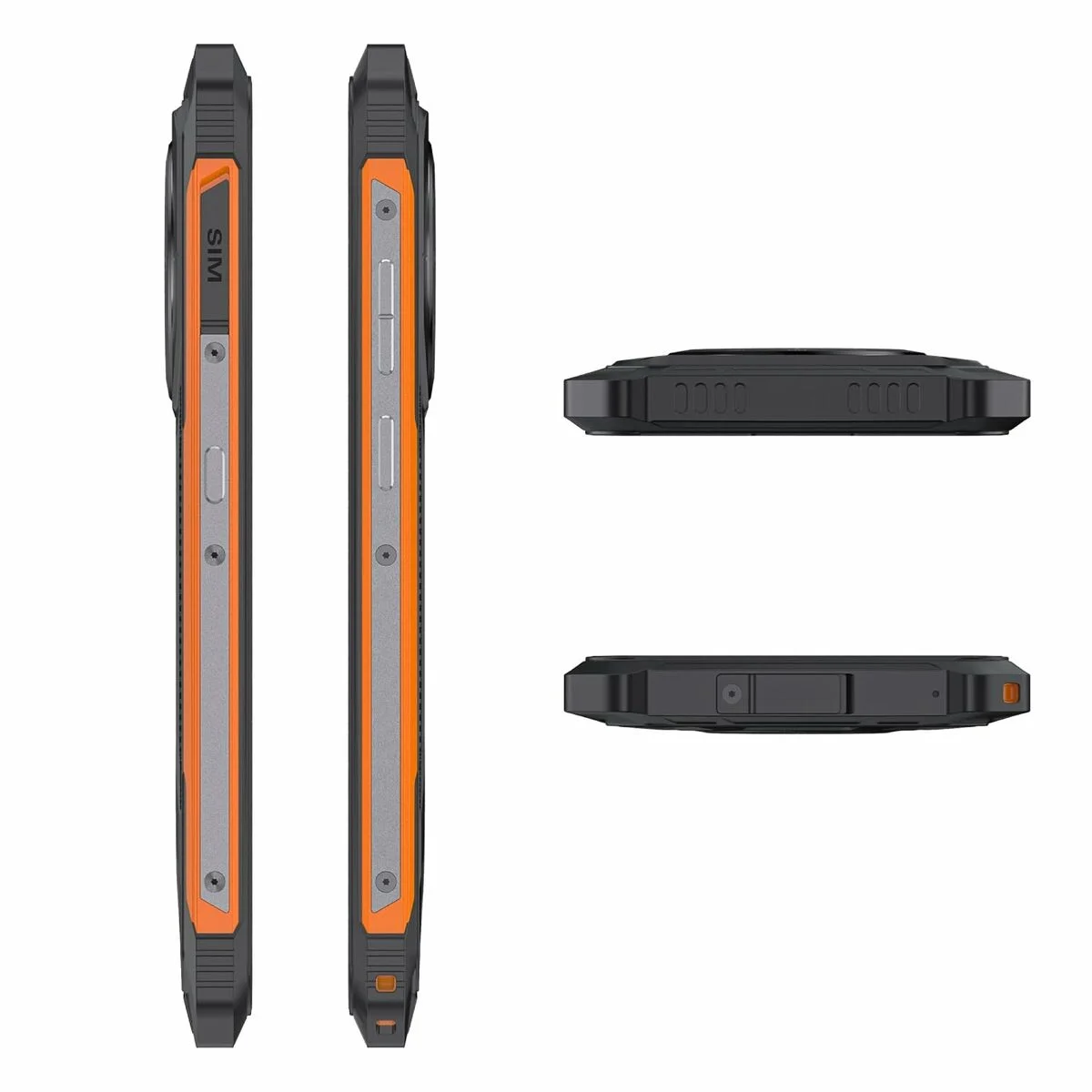 Smartphone Cubot King Kong ES 6,5" UNISOC T606 6 GB RAM 128 GB Negro , naranja