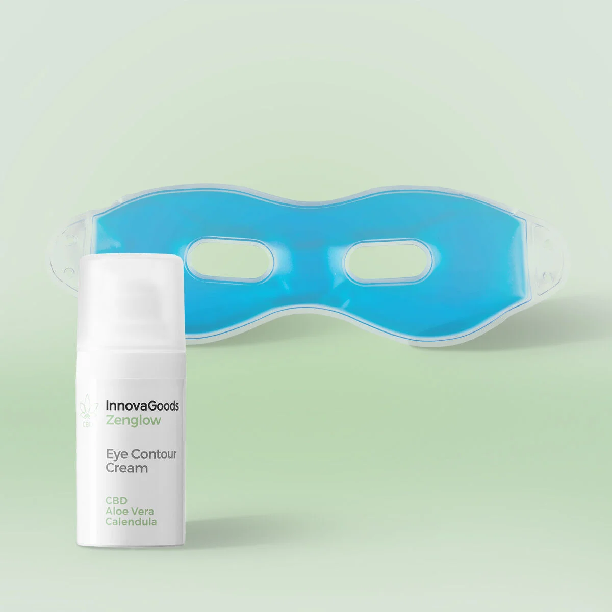 Pack Tratamiento Relajante Contorno de Ojos CBD InnovaGoods