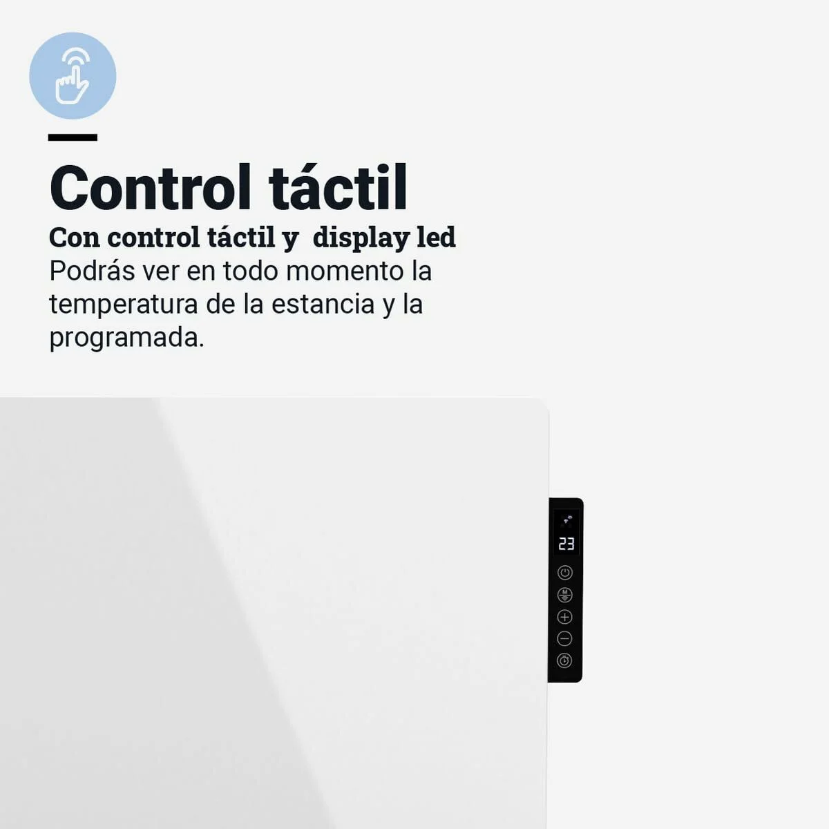 Calefactor Split Cerámico de Pared Universal Blue 4022-UCPC9910-2 Blanco