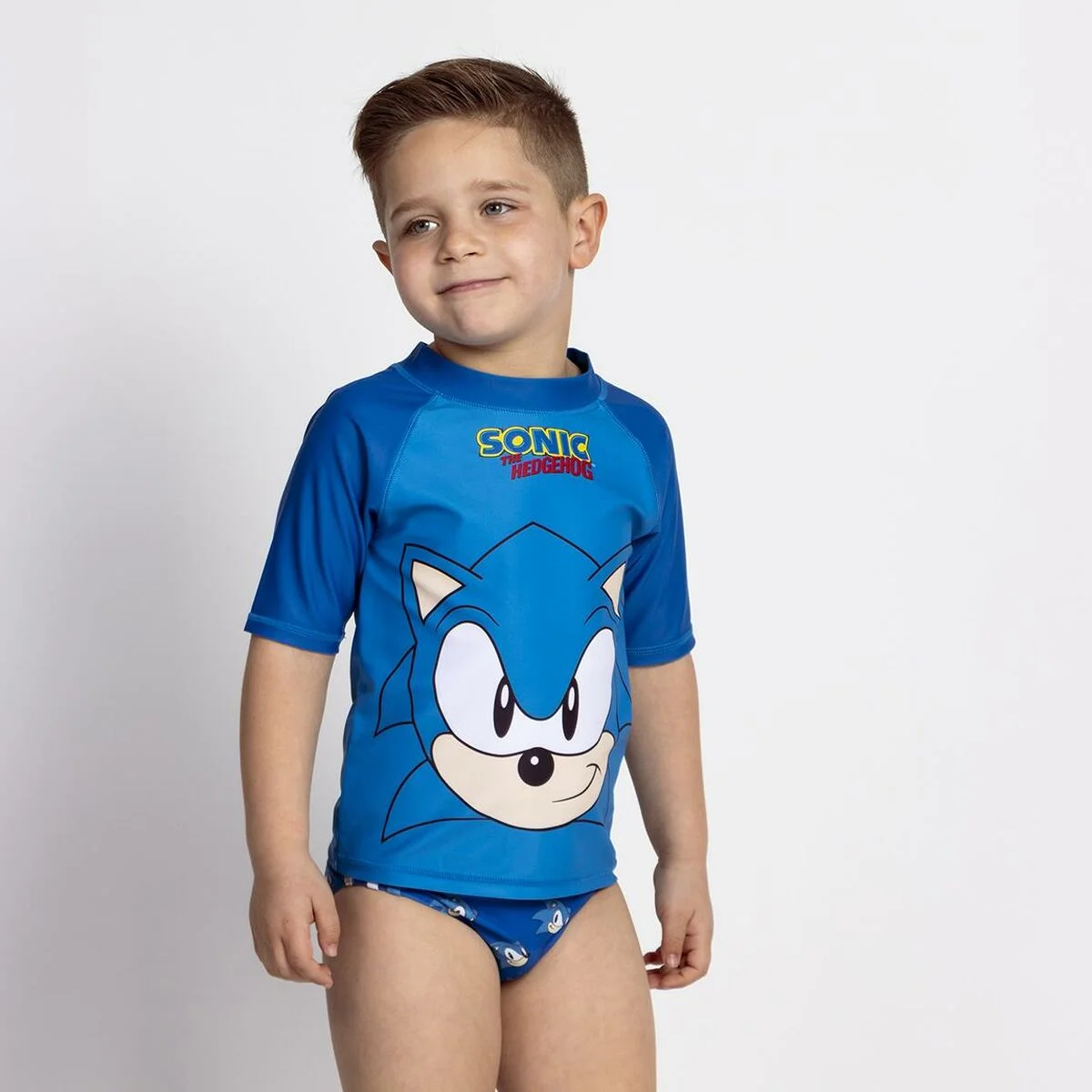 Camiseta de Baño Sonic 4 Años