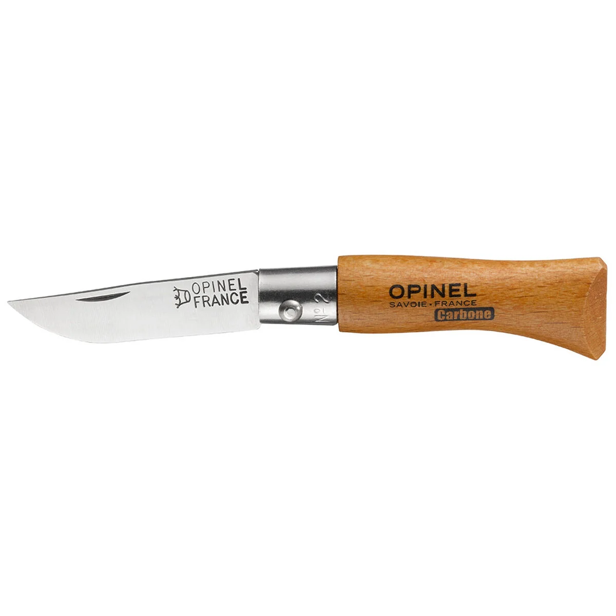 Cuchillo para Trinchar Opinel Acero al carbono Madera de haya 3,5 cm