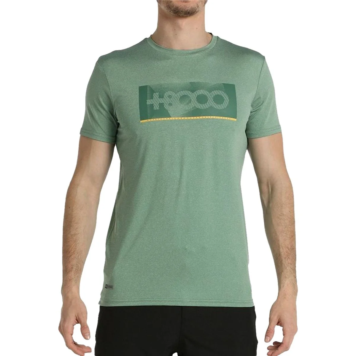 Camiseta de Manga Corta Hombre +8000 Azul