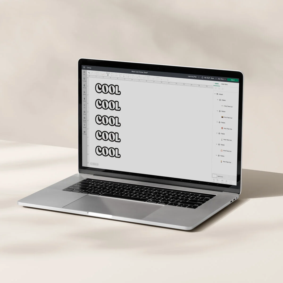 Lámina de vinilo de transferencia térmica Cricut 2010364 (10 Unidades)