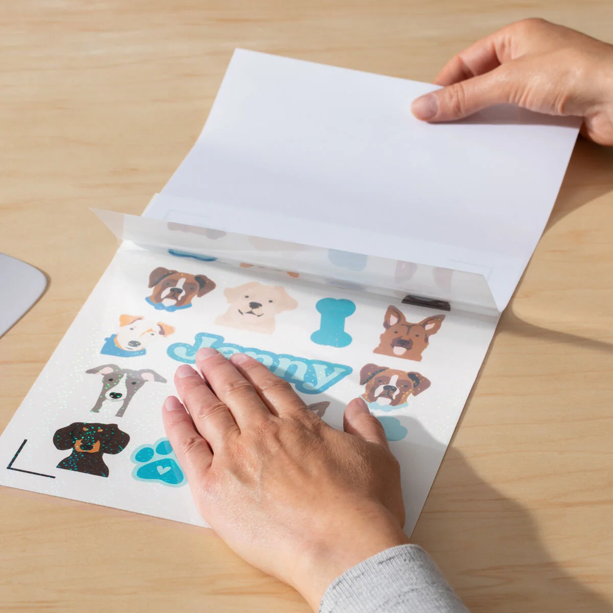 Lámina de vinilo de transferencia térmica Cricut 2010354 (5 Unidades)