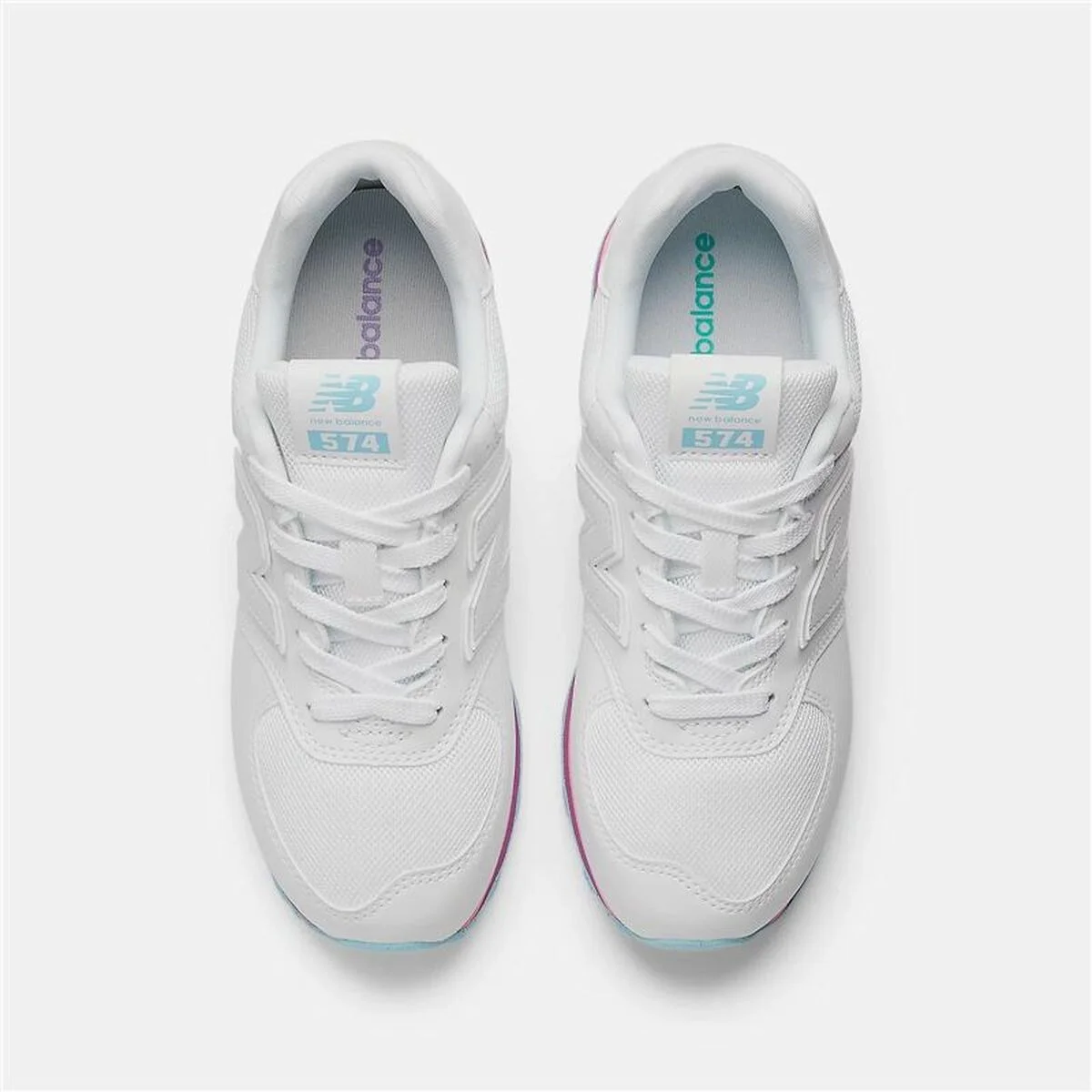 Zapatillas Deportivas Infantiles New Balance 574 Core Blanco