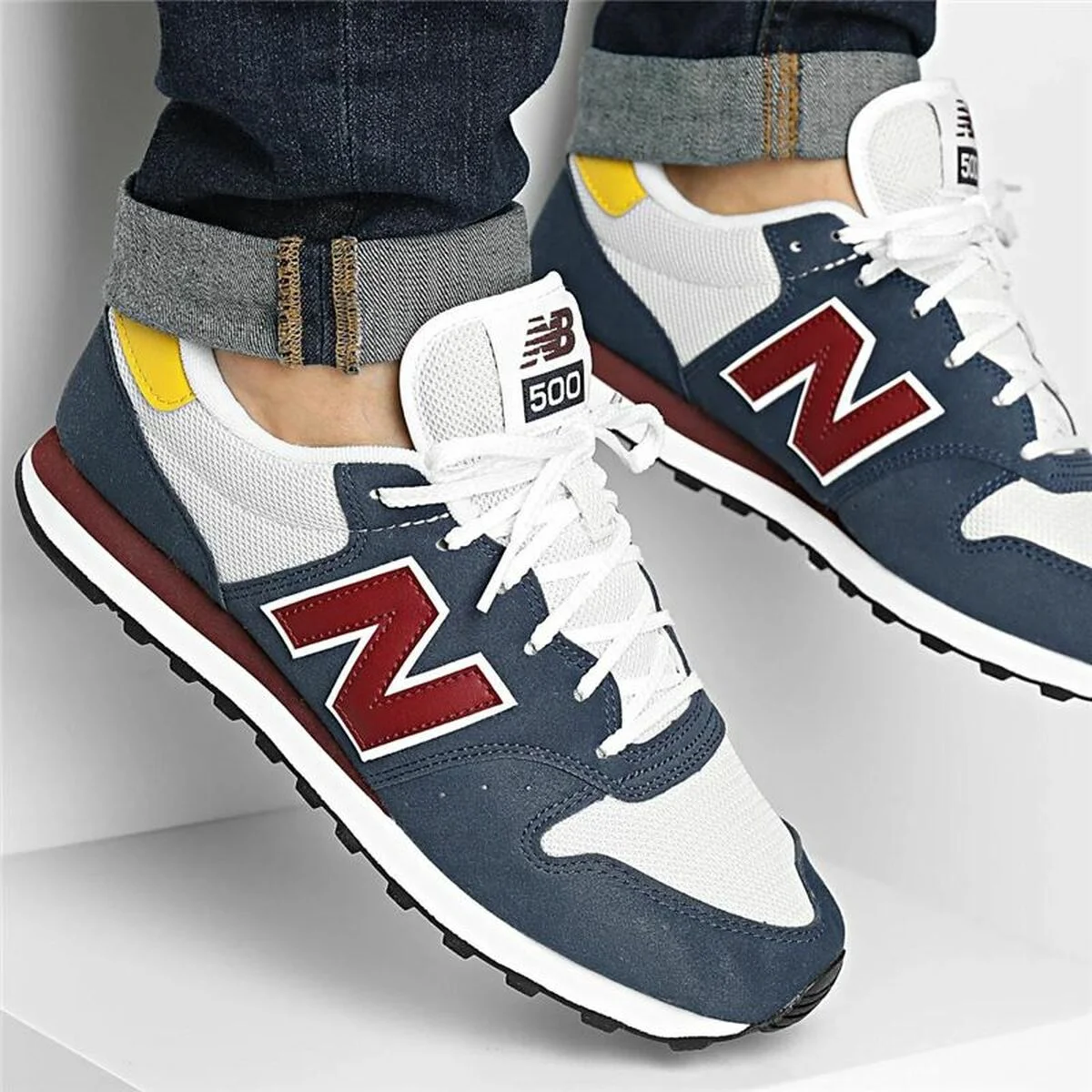 Zapatillas Casual Hombre New Balance 500 Azul