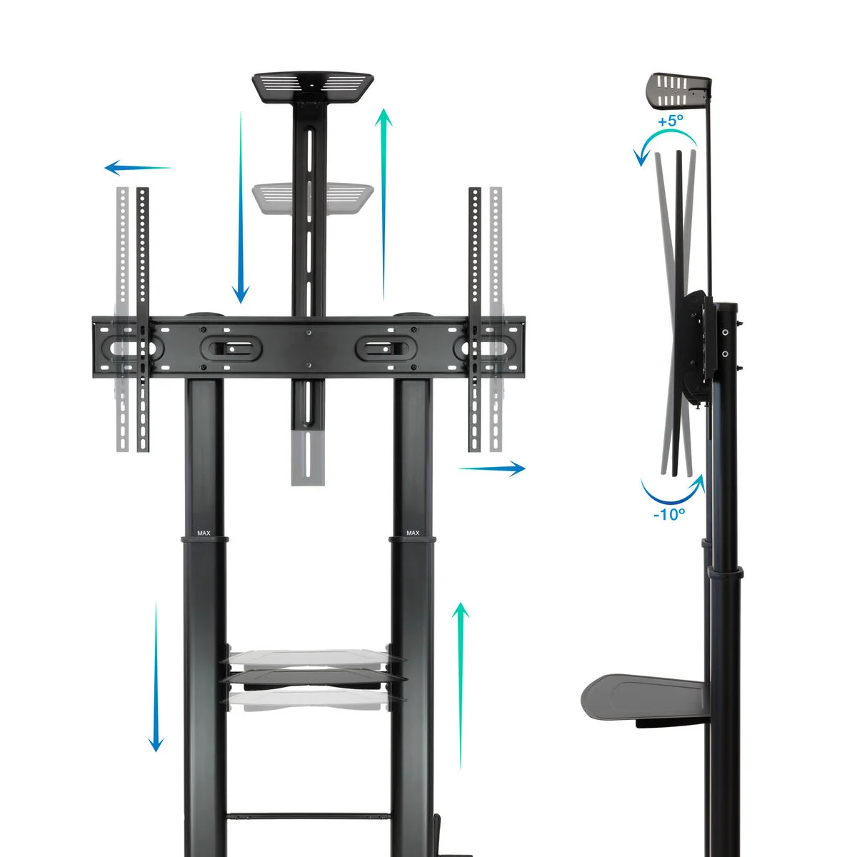 Soporte TV TooQ ZEUS 60" 100" 100 kg