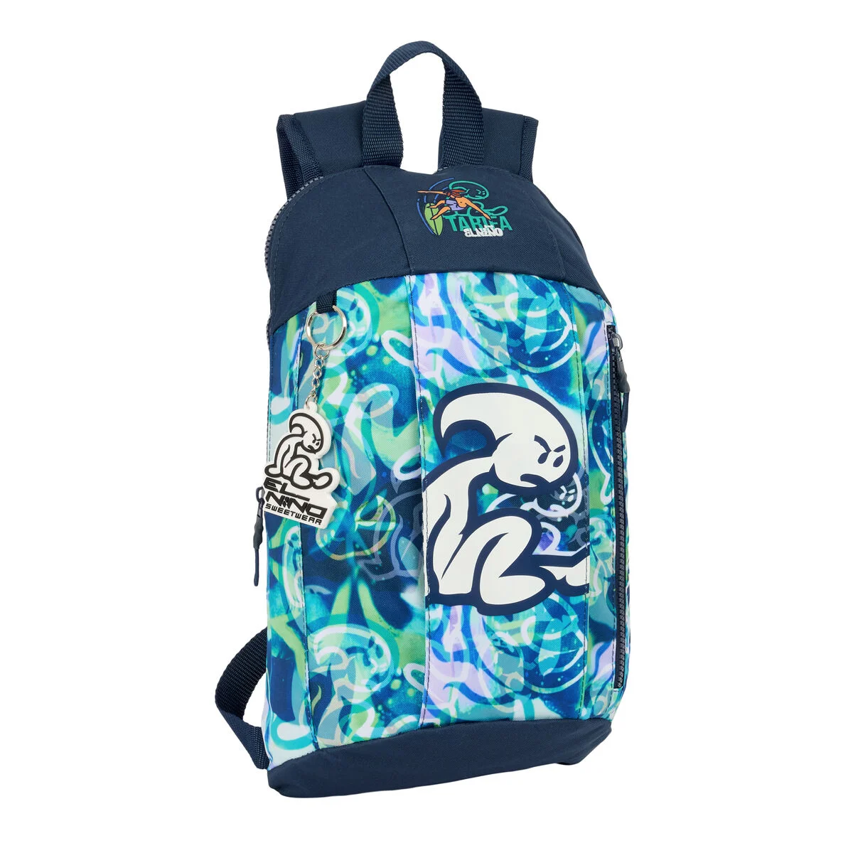 Mochila Casual El Niño Kook Azul marino 22 x 39 x 10 cm