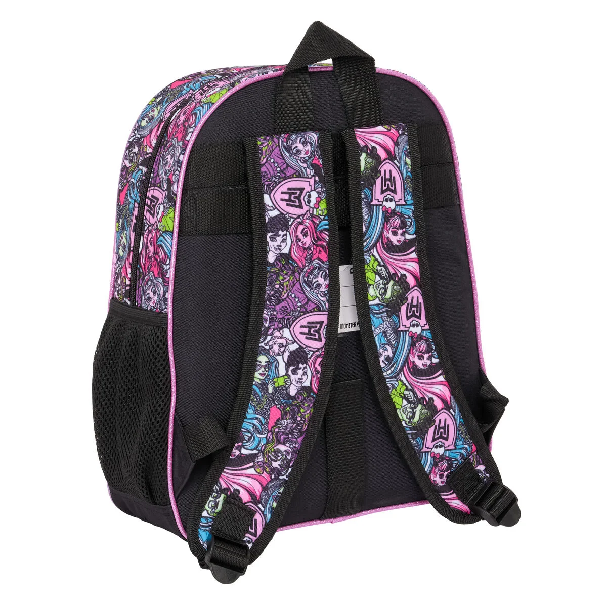 Mochila Escolar Monster High Drama Multicolor 28 x 34 x 10 cm