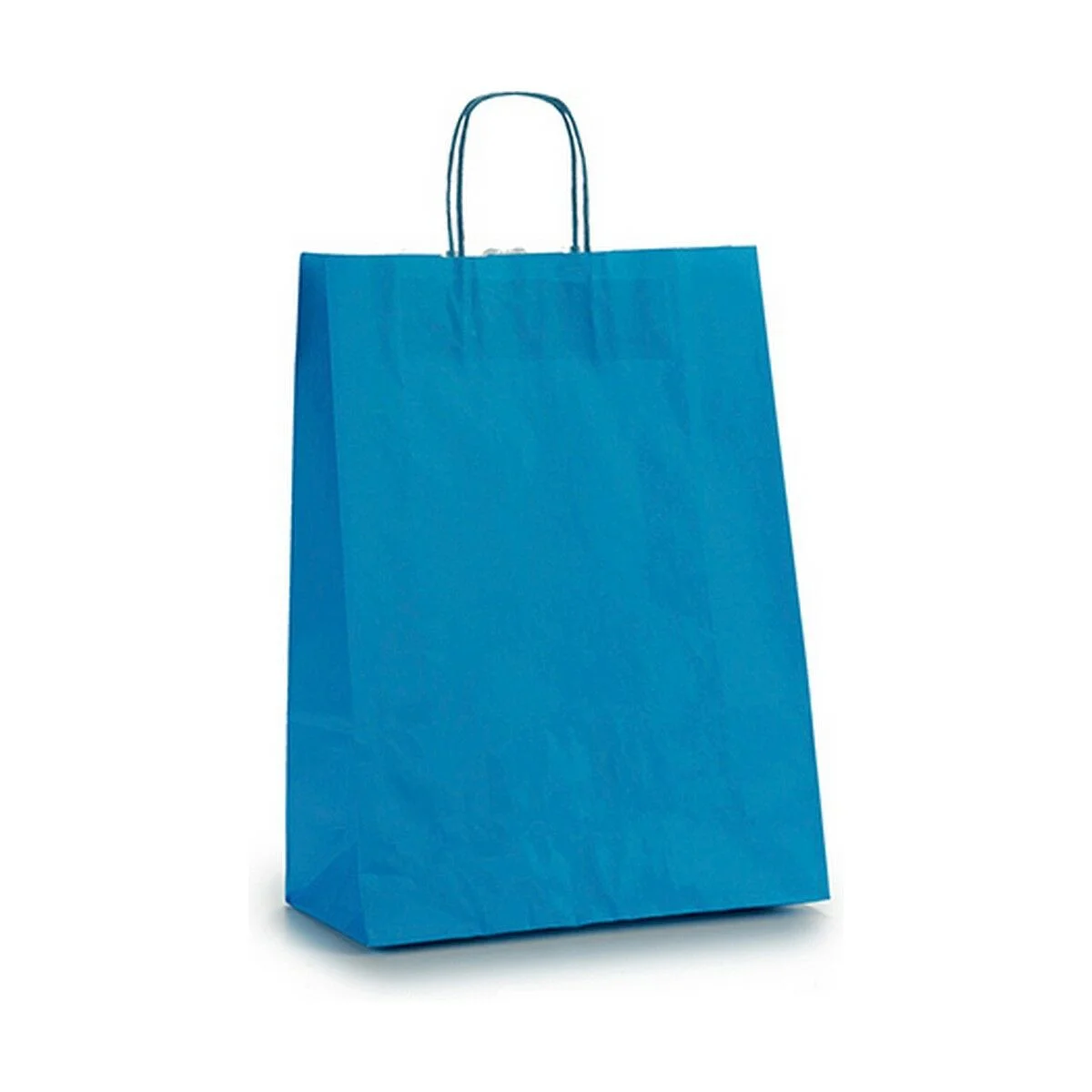 Bolsa de Papel Pincello Azul 12 x 52 x 32 cm (25 Unidades)