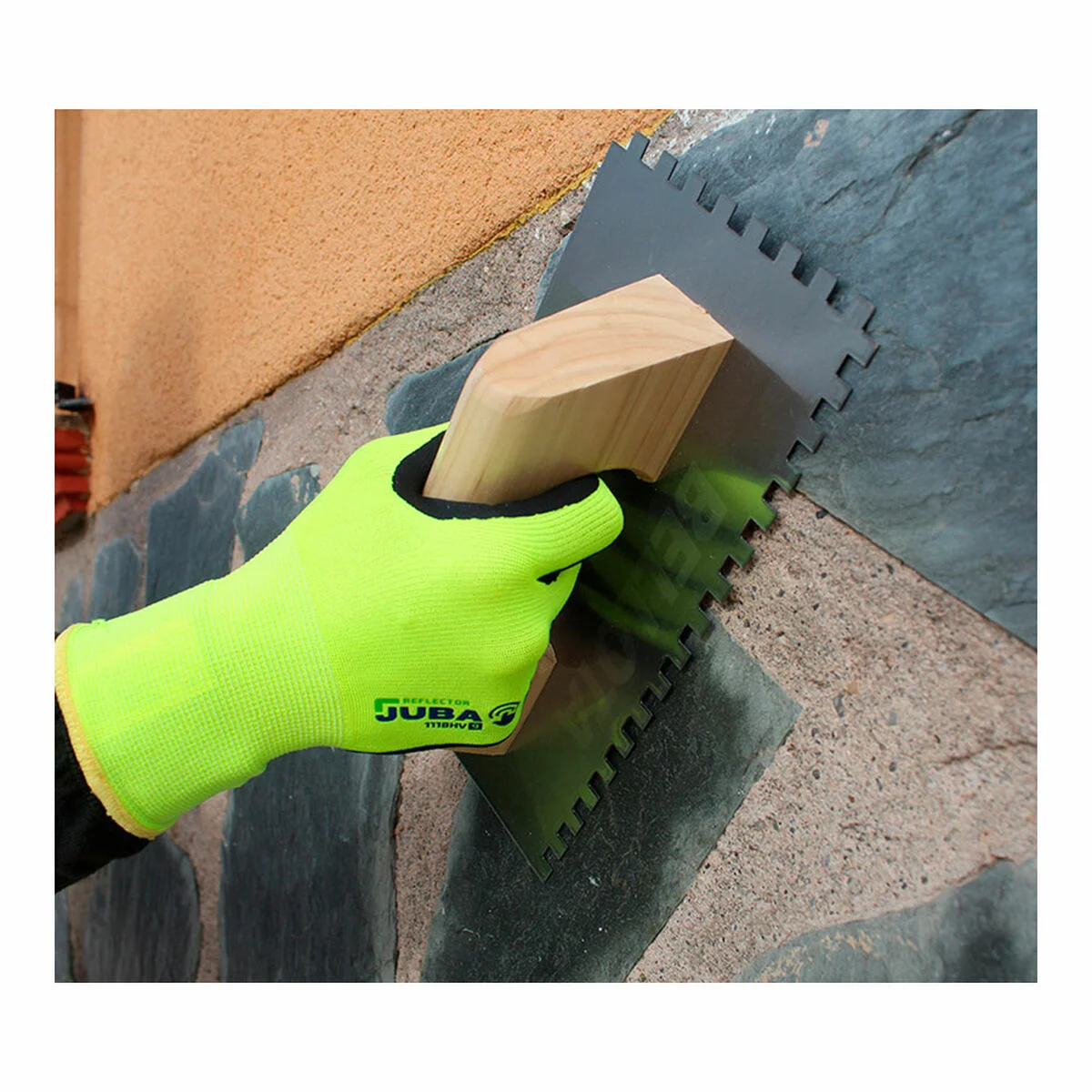 Guantes de Trabajo JUBA Eco-Nit Foam Amarillo