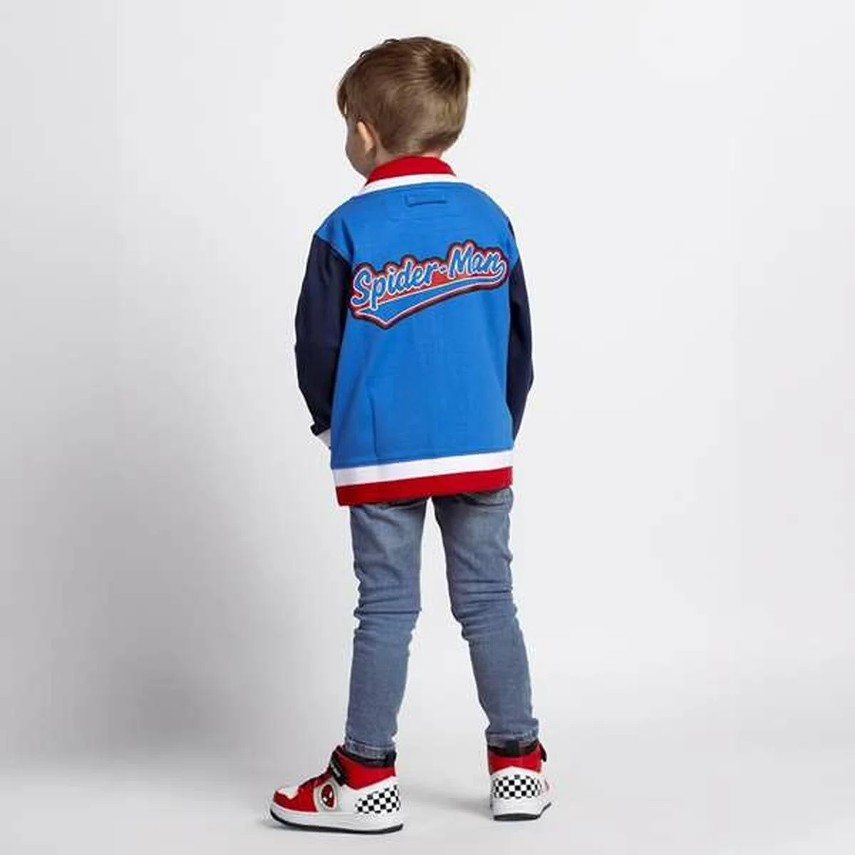 Chaqueta de Chándal para Niños Spider-Man Azul