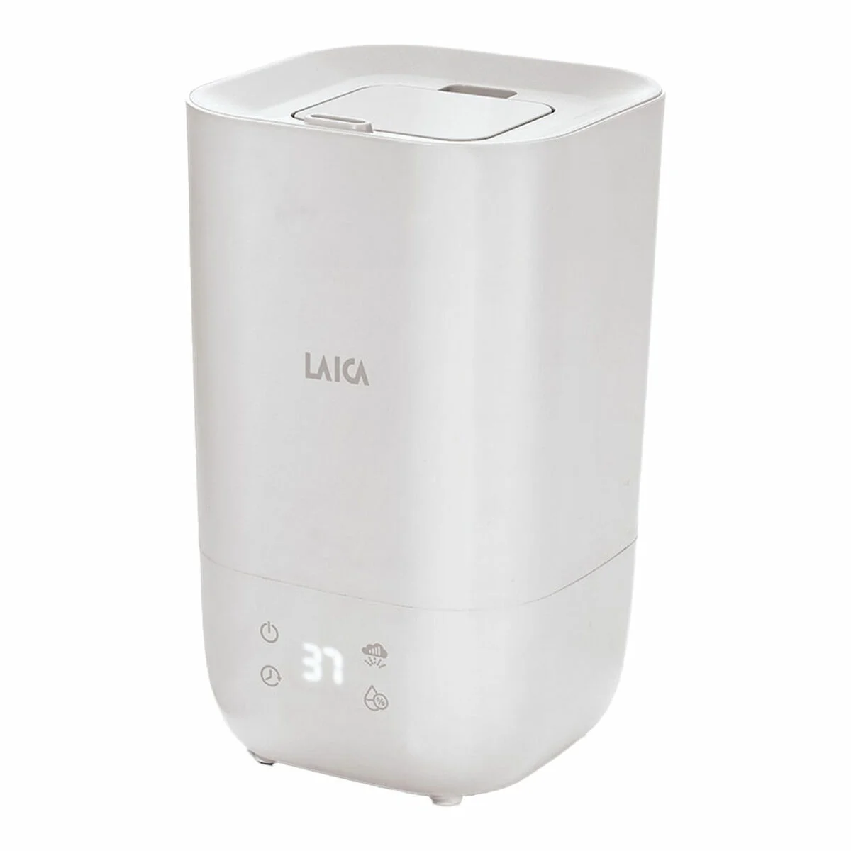 Humidificador Ultrasónico Difusor de Aromas con LED LAICA 25 W 3,3 L Blanco