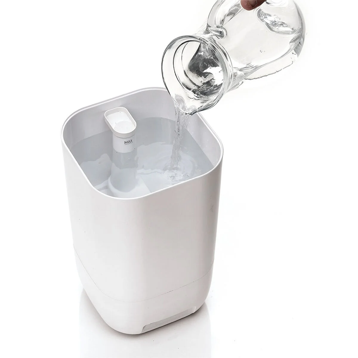 Humidificador Ultrasónico Difusor de Aromas con LED LAICA 25 W 3,3 L Blanco