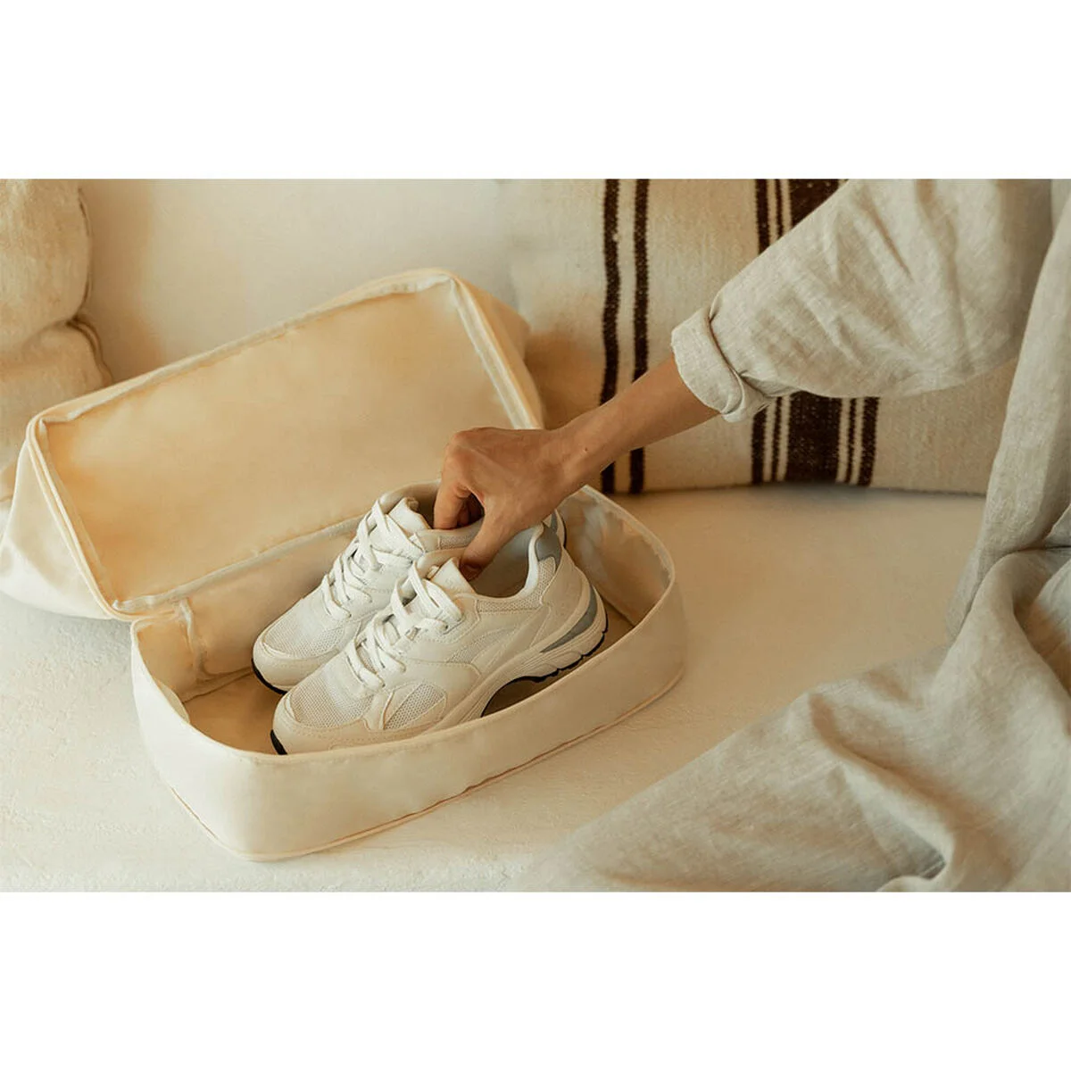 Bolsa de Viaje Numada Beige 35 L