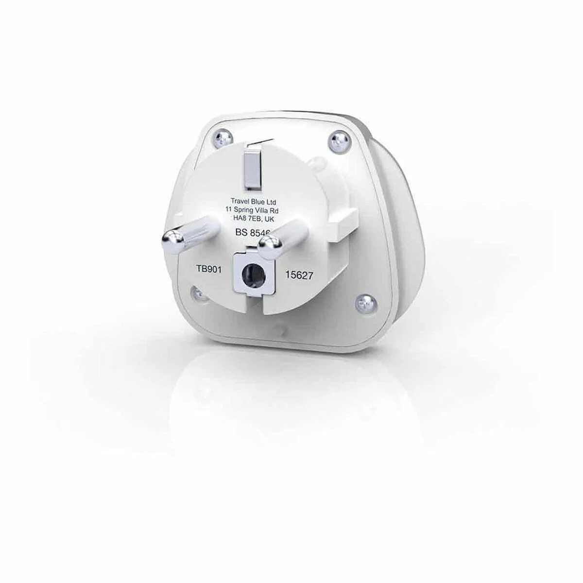 Adaptador de Enchufe Universal de Viaje Travel Blue TB-901 Europeo Schuko