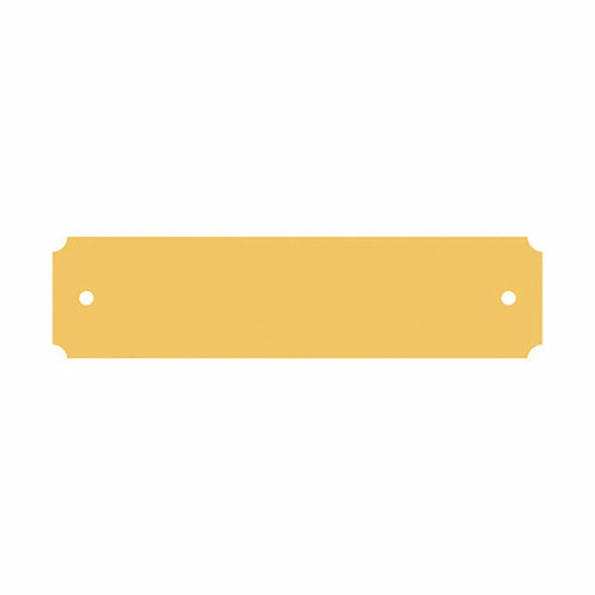 Placa identificativa para collar Imarc Stable Amarillo