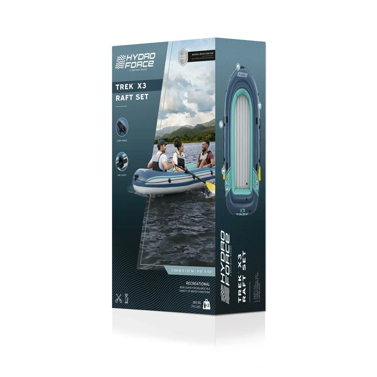 Bestway Boat Set Trek X3 294x137 cm Leisure 61154