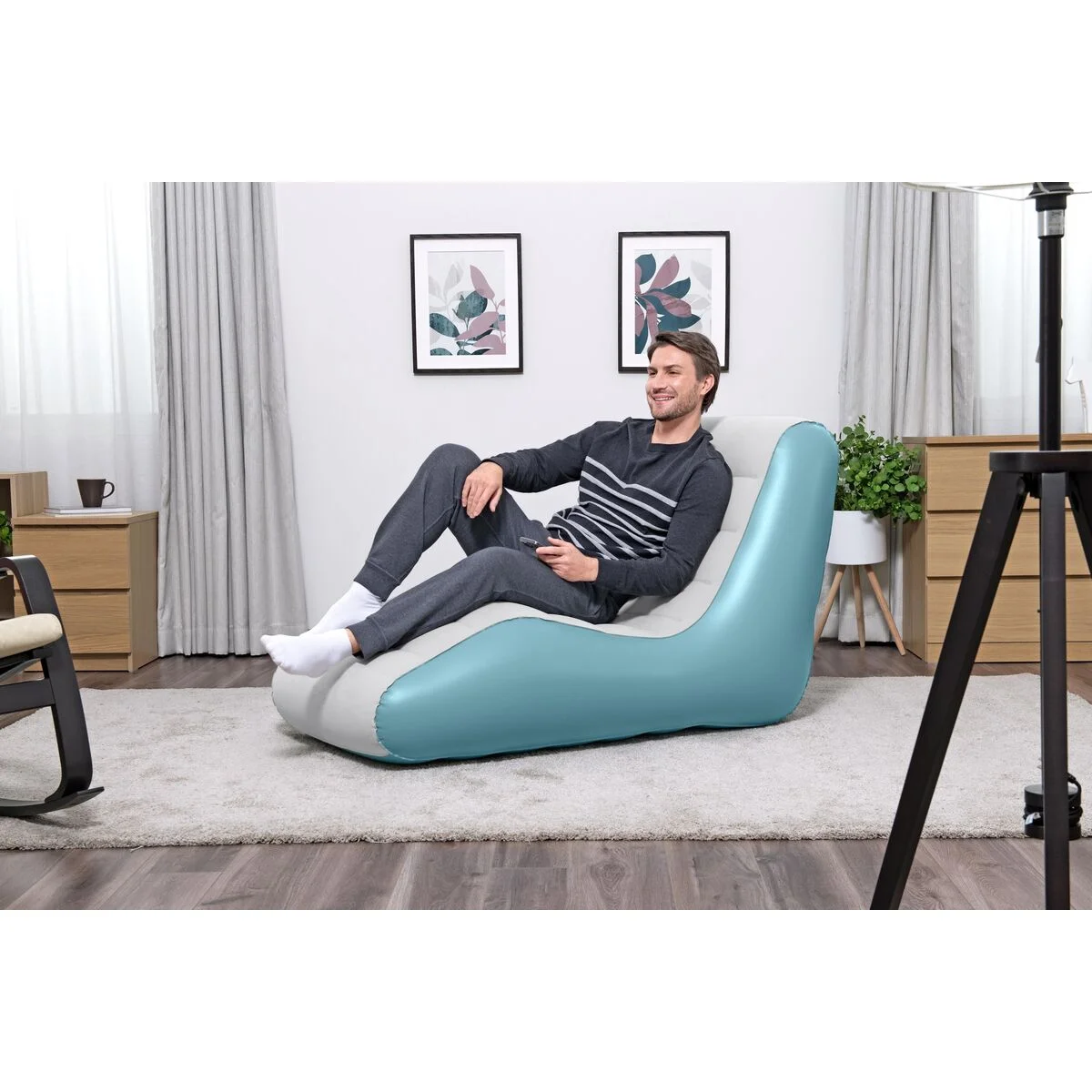 Bestway Inflatable Armchair Luxury 133x79x88 cm Indoor 75127