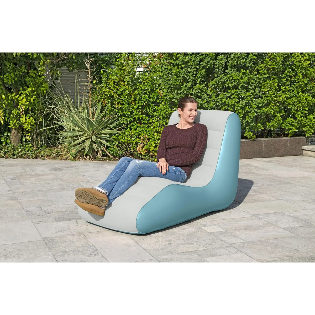 Bestway Inflatable Armchair Luxury 133x79x88 cm Indoor 75127