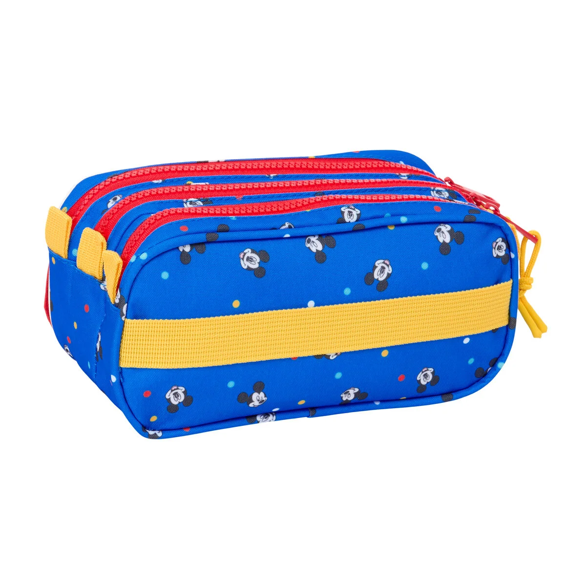 Portatodo Triple Mickey Mouse Clubhouse Good day Azul 21,5 x 10 x 8 cm
