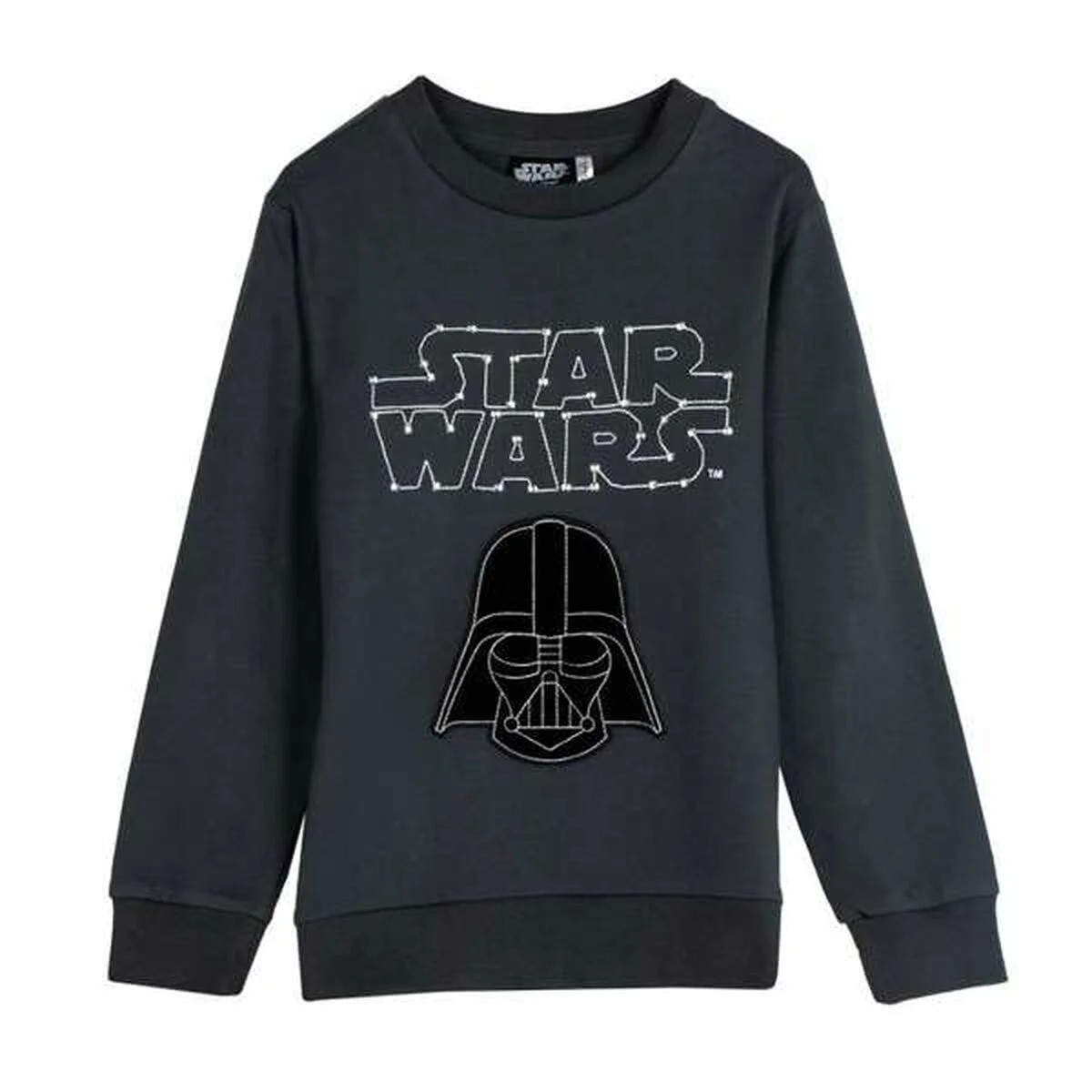 Sudadera sin Capucha Niño Star Wars Gris oscuro