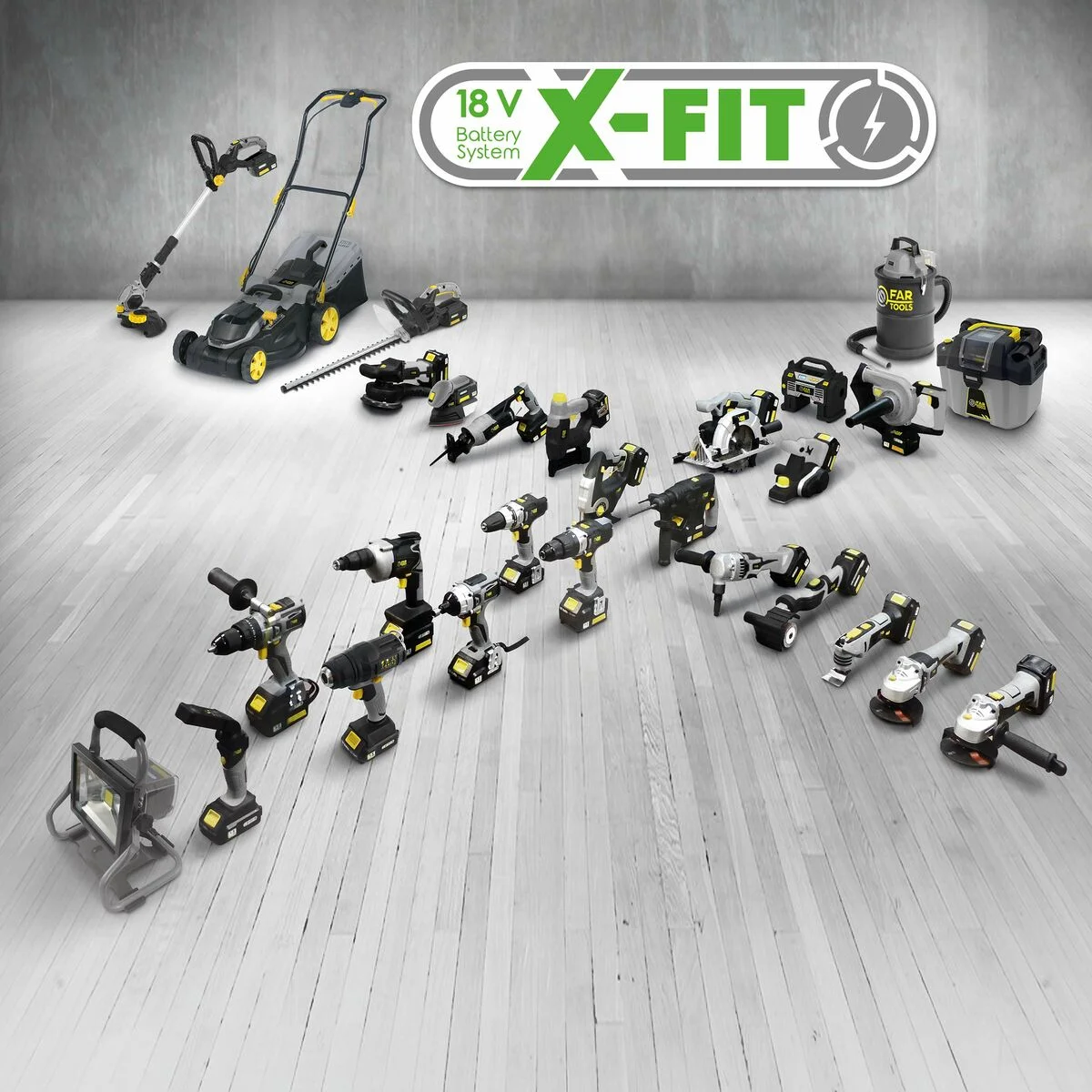 Atornillador eléctrico Fartools X-FIT XF-IMPACT DRILL S / S 18V