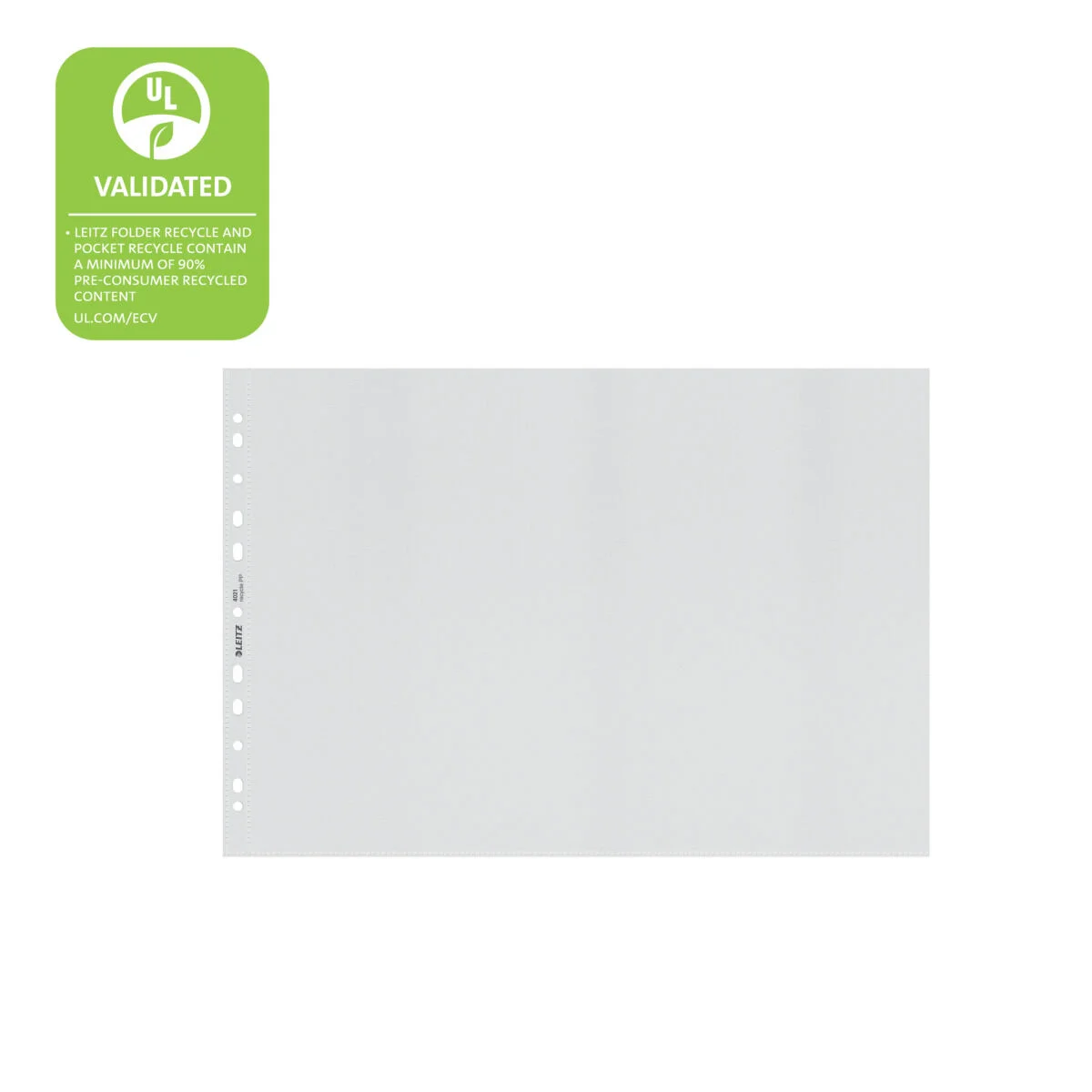 Fundas Leitz Transparente A3 Reciclado 25 Unidades