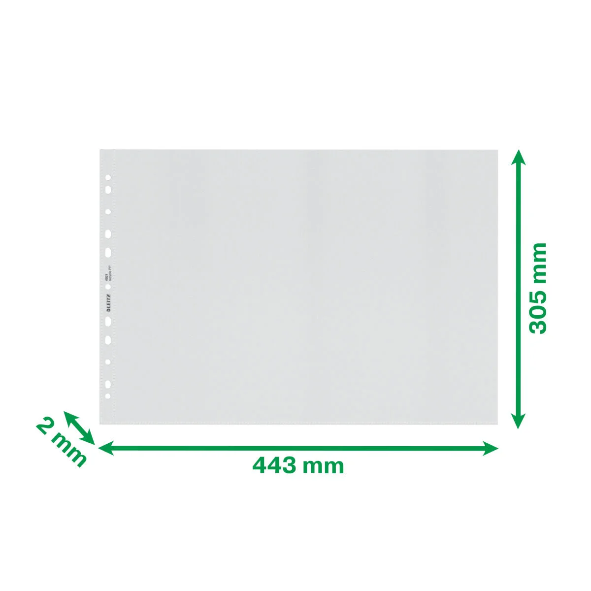 Fundas Leitz Transparente A3 Reciclado 25 Unidades