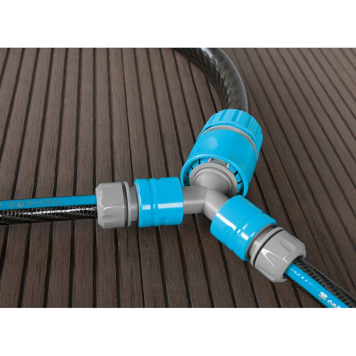 Conector de manguera Cellfast ideal Triple