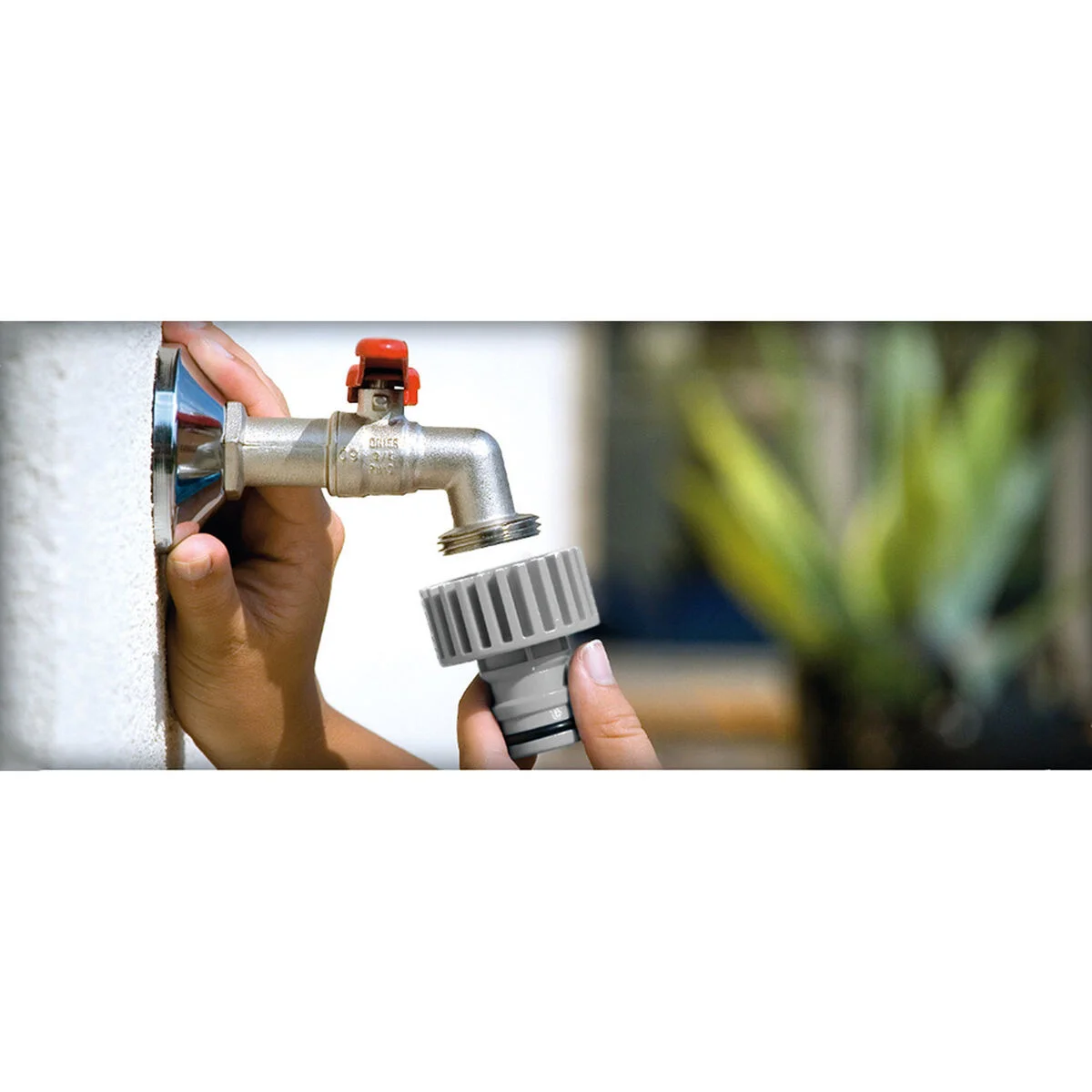 Conector de manguera Cellfast 1"