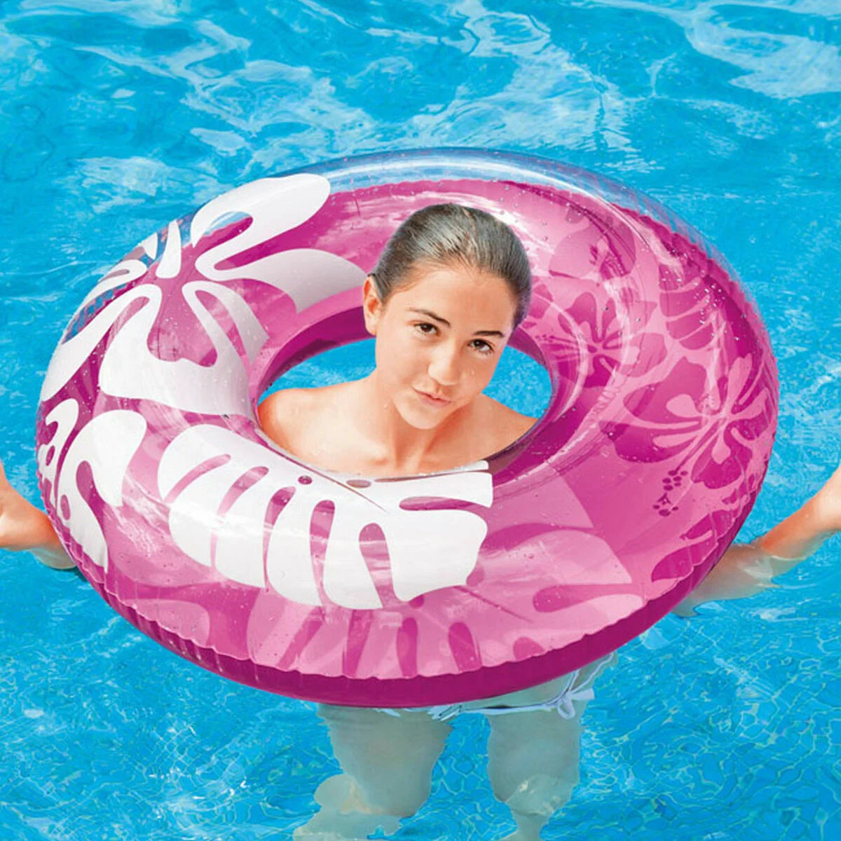 Flotador Hinchable Donut Intex 59251 Ø 91 cm Multicolor