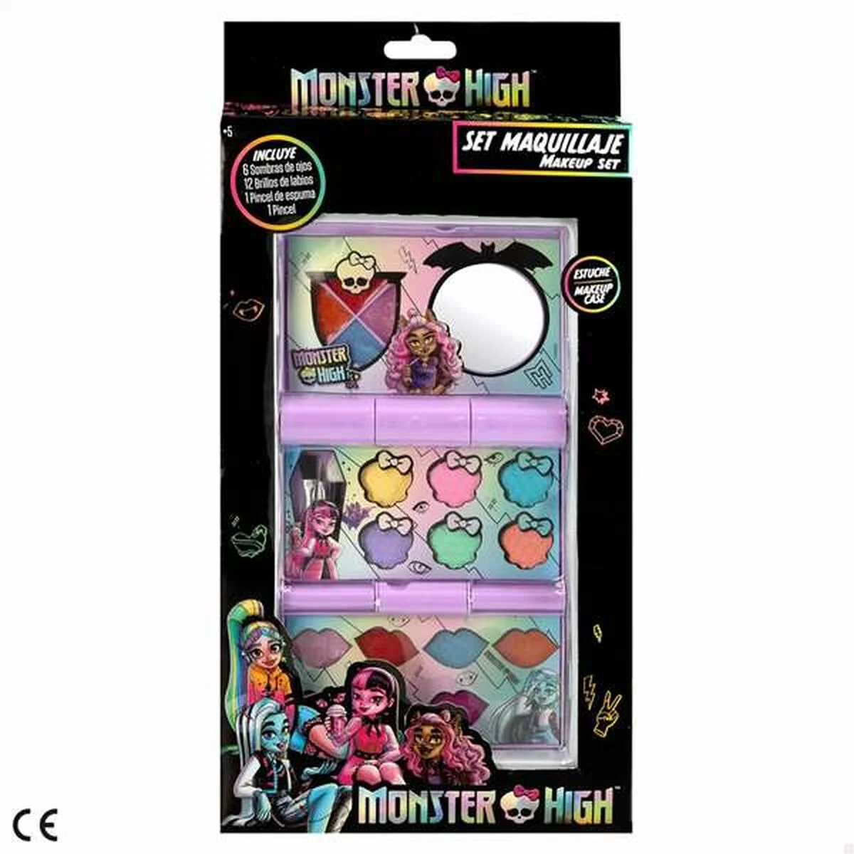 Set de Maquillaje Infantil Monster High