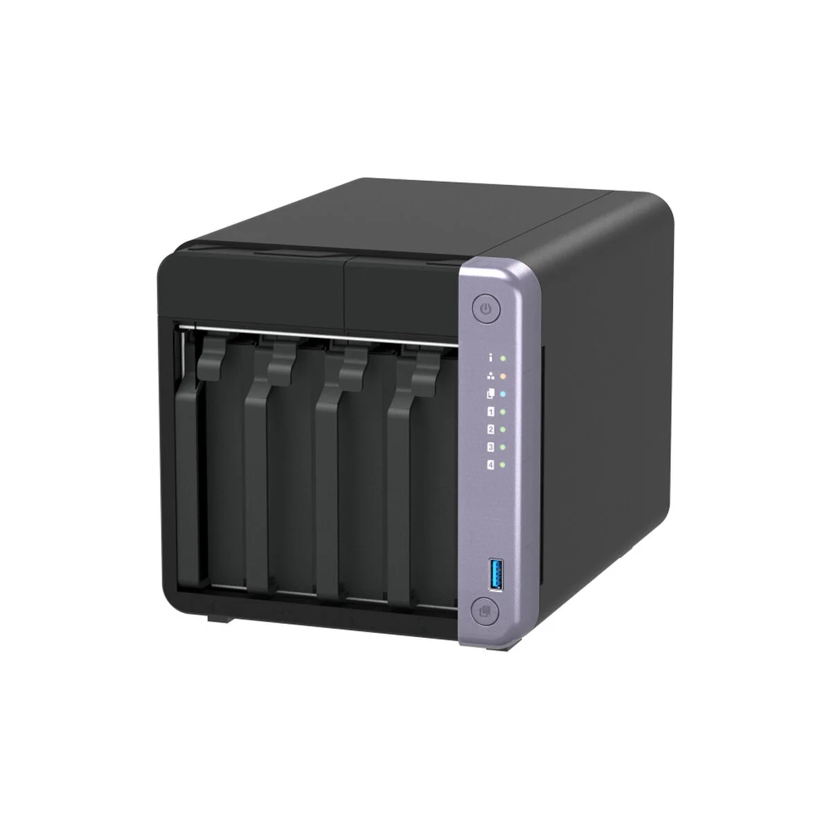 Almacenamiento en Red NAS Qnap TS-432X-4G Negro