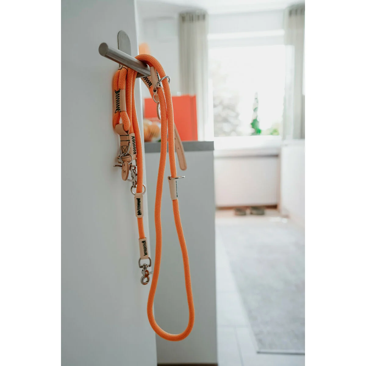 Correa para Perro Hunter MALIA Naranja 1 x 200 cm