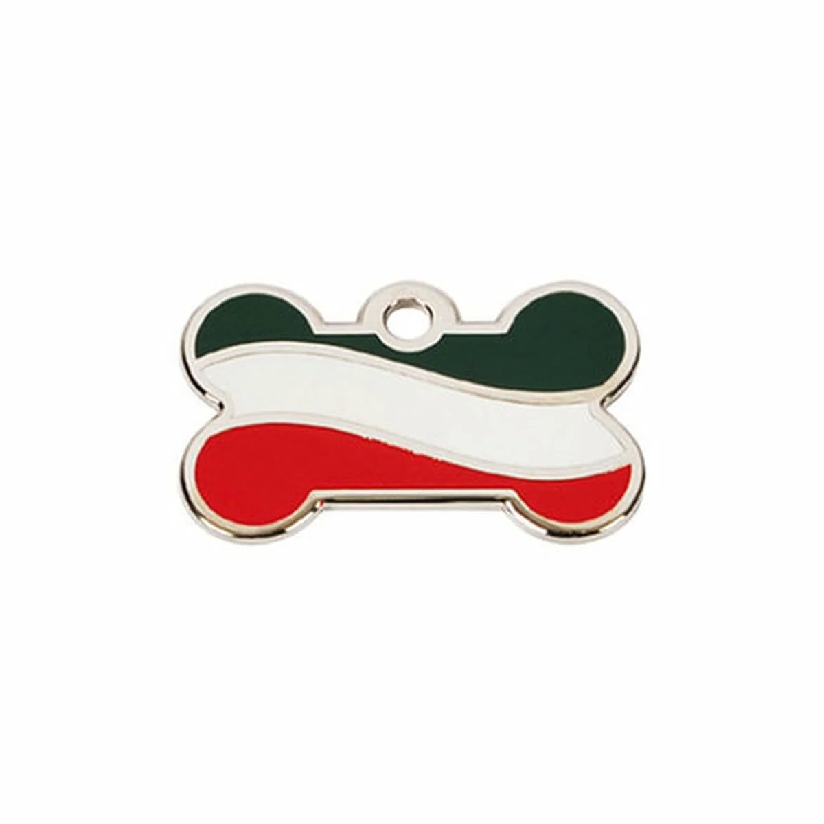 Placa identificativa para collar Imarc Citizen Italia Multicolor Hueso Aluminio