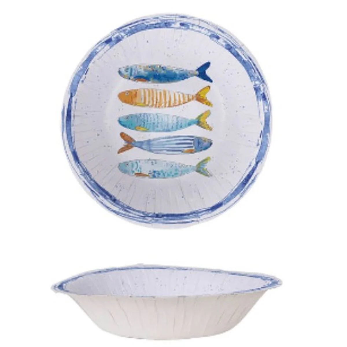 Set de Platos Inde 450 ml 6 Piezas (24 Unidades)