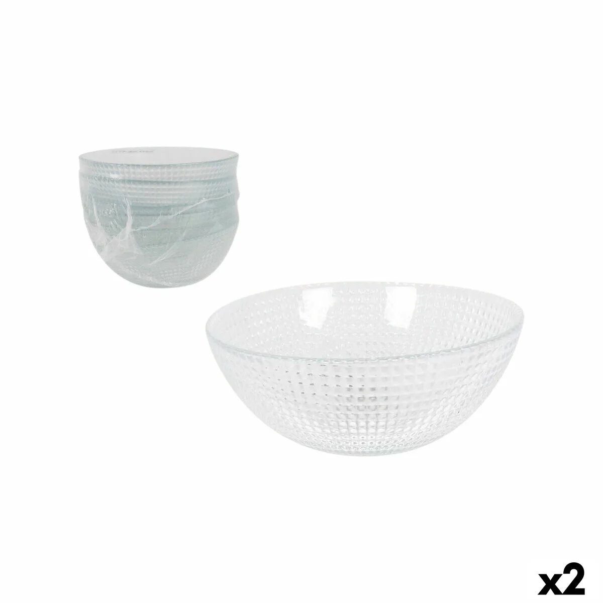 Set de Aperitivo Inde Peonia 375 ml 13 x 5 cm 6 Piezas (2 Unidades)
