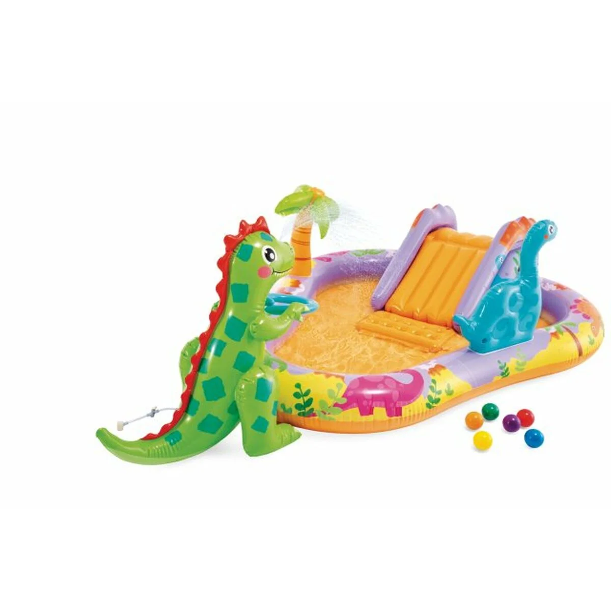 Piscina Hinchable para Niños Intex Dino Park 201 x 157 x 69 cm
