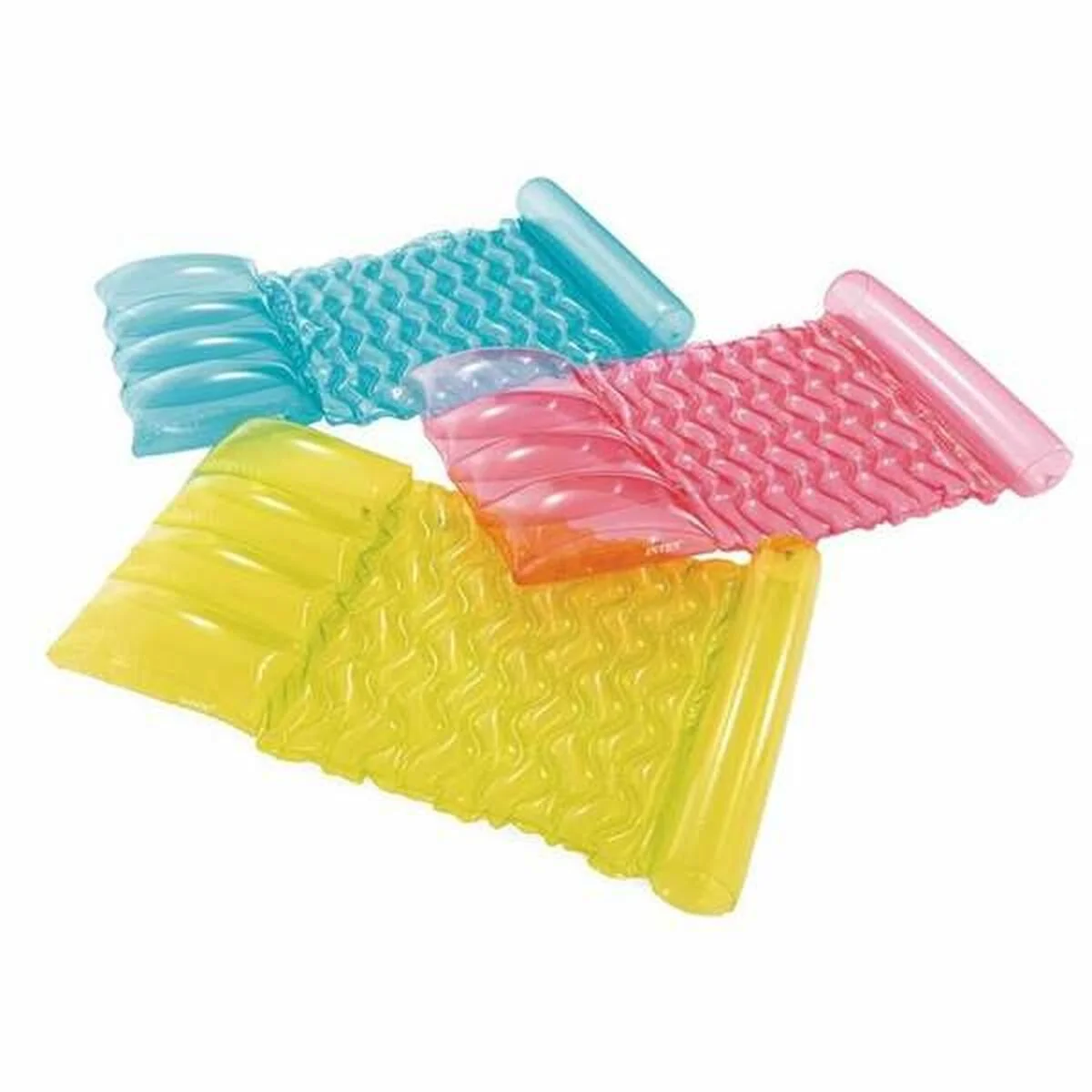 Colchoneta Hinchable Intex 89 x 173 cm Transparente