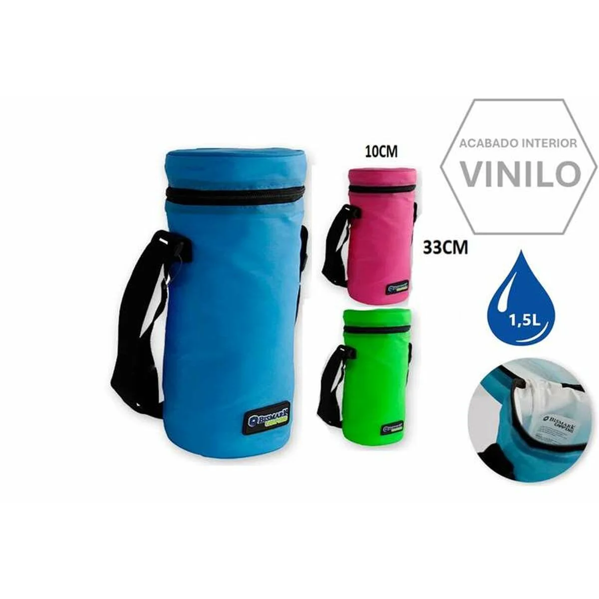 Nevera Portátil Bismark 10 x 33 cm Poliéster