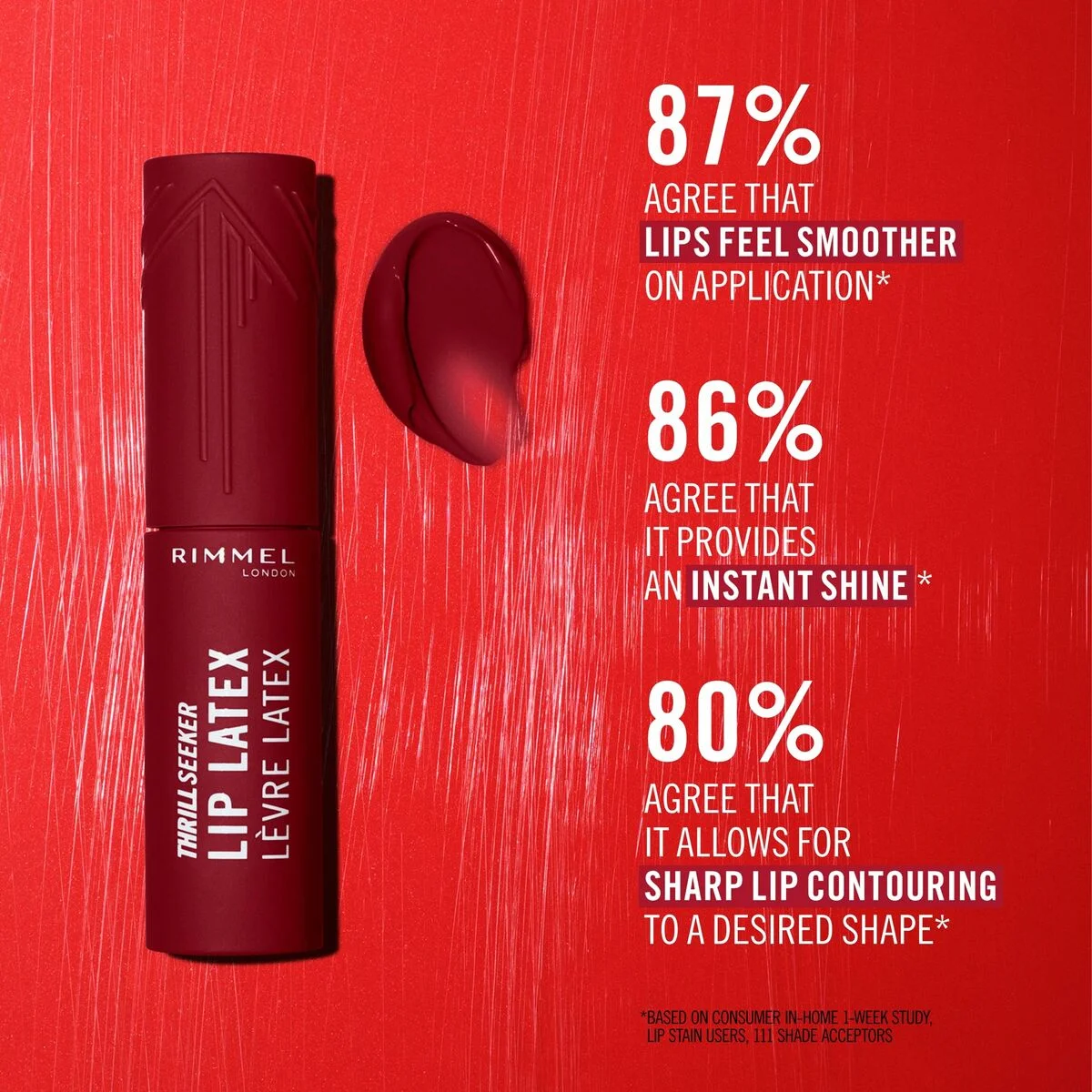 Brillo de Labios Rimmel London THRILL SEEKER Nº 300-Main Character 6 ml