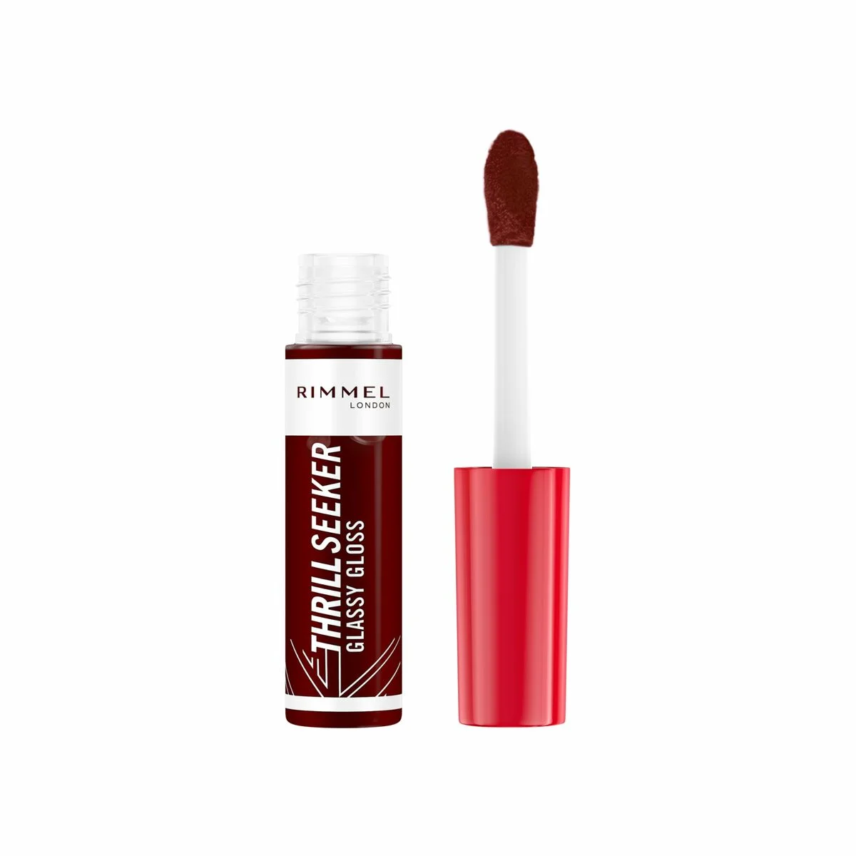Brillo de Labios Rimmel London THRILL SEEKER Nº 750-Frosted Berry 6 ml