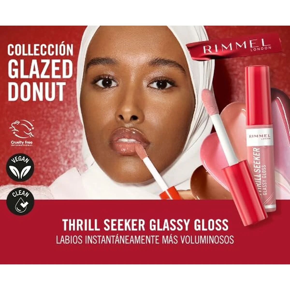 Brillo de Labios Rimmel London THRILL SEEKER Nº 700-Sprinkled Sugar 6 ml