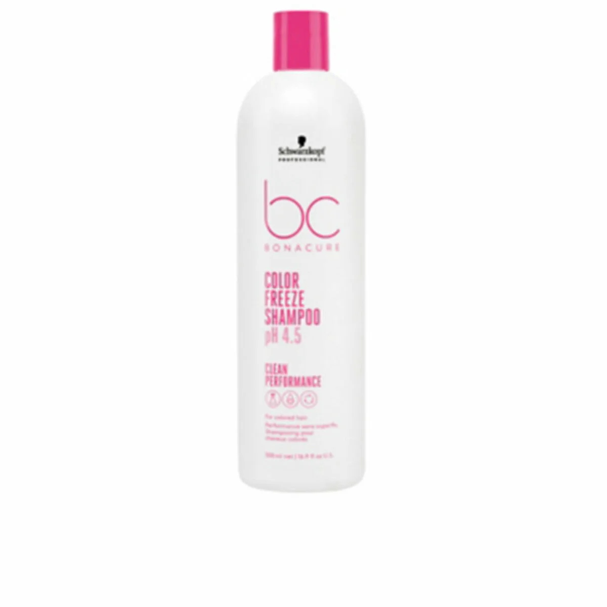 Champú Schwarzkopf BC COLOR FREEZE 500 ml
