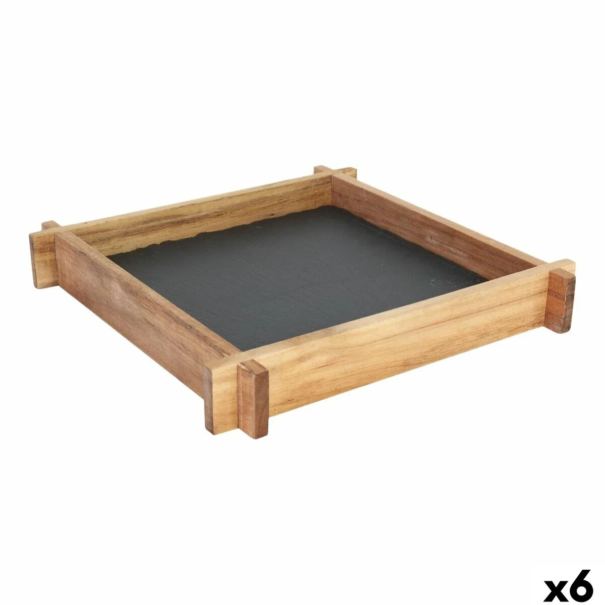 Bandeja de Aperitivos Viejo Valle 27,5 x 27,5 x 4 cm (6 Unidades)