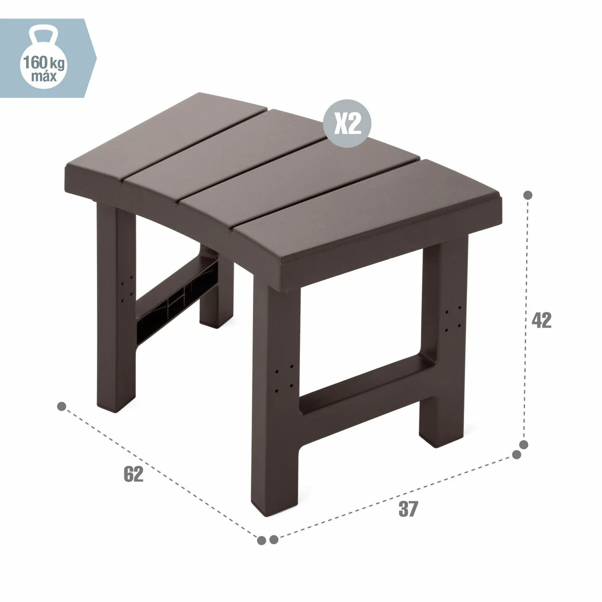 Banqueta Intex 2 Piezas