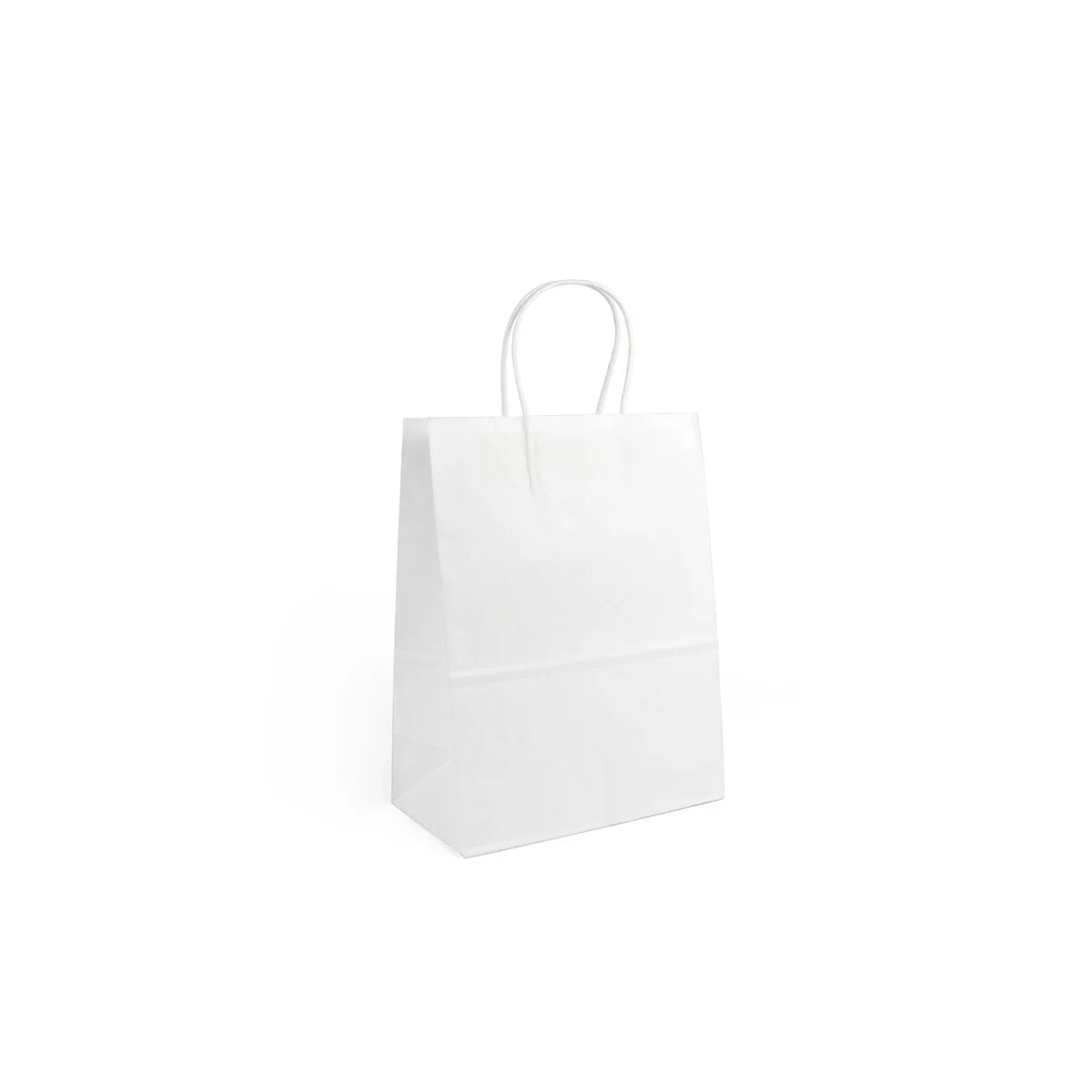 Bolsa de Papel Algon Blanco 20,6 x 11 x 27 cm 3 Piezas (24 Unidades)